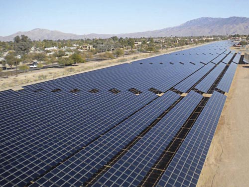 Contributed The proposed Cuyama Solar Array Project will look similar to this one.