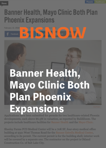 Bisnow Banner Health Mayo Clinic Phoenix