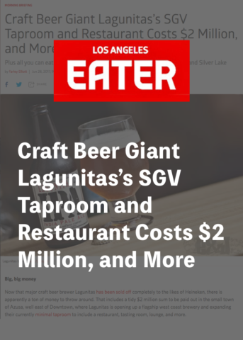 LA Eater Craft Beer Lagunitas Restaurant