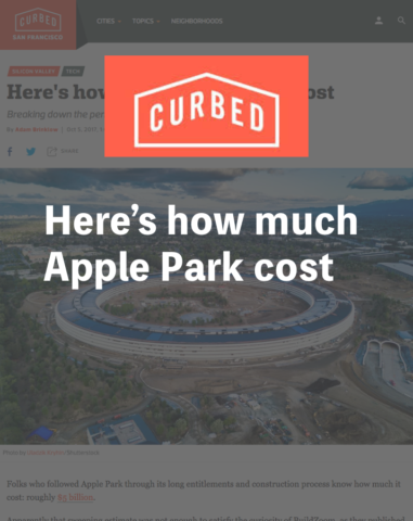 SF Curbed Here's how much Apple Park cost