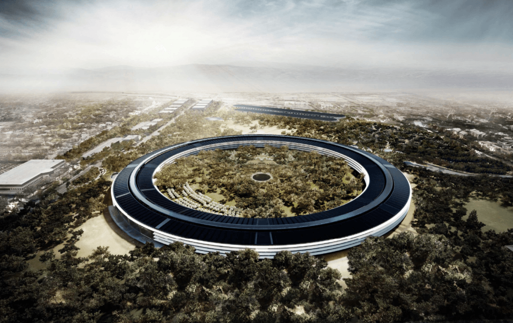 Early render of Apple Park