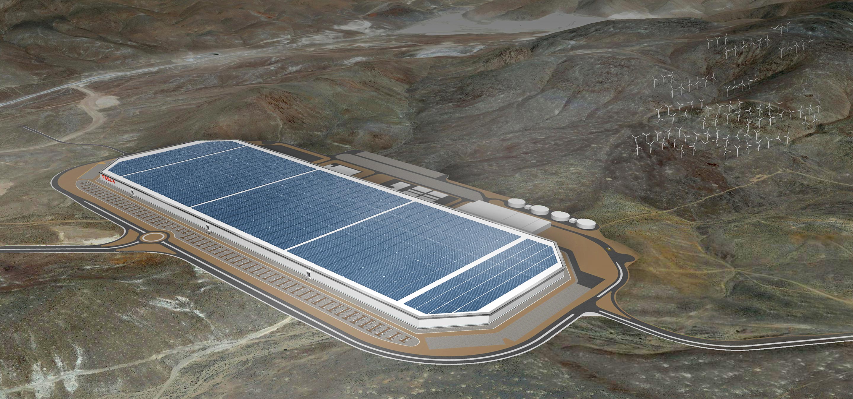 Tesla Gigafactory BuildZoom