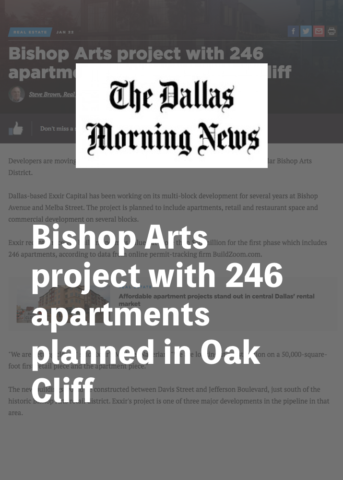 The Dallas Morning News Bishop Arts Apartment Oak Cliff