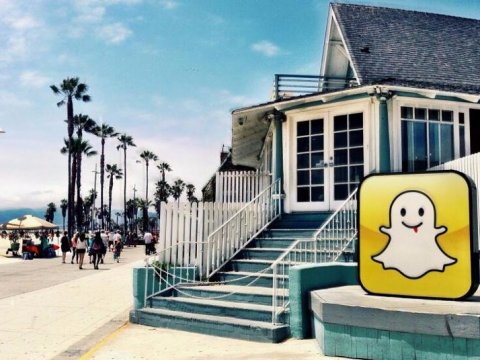 Courtesy of Glassdoor. Snap Inc's former headquarters in Venice Beach.